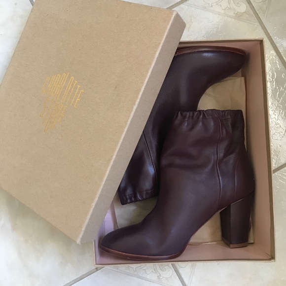 charlotte stone Shoes - CHARLOTTE STONE AGNES BOOTS IN OXBLOOD charlotte stone Shoes - CHARLOTTE STONE AGNES BOOTS IN OXBLOOD